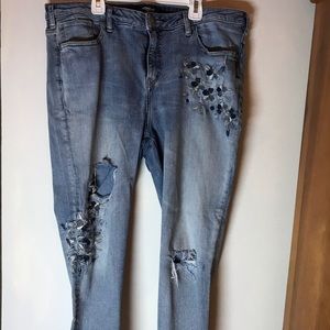 Silver Jeans Izzy sz 18 L27